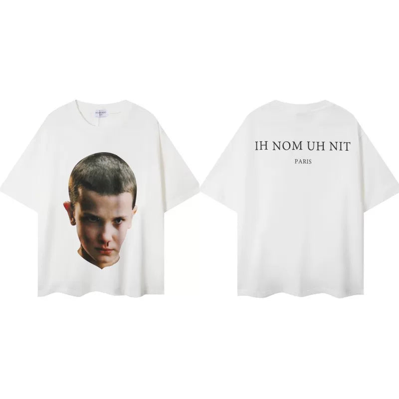 IH NOM UH NIT Eleven Portrait Graphic Tee - Off-White