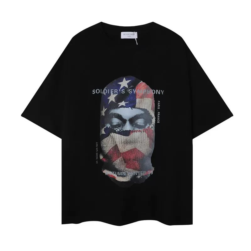 IH NOM UH NIT Soldier's Symphony Graphic Tee - Black