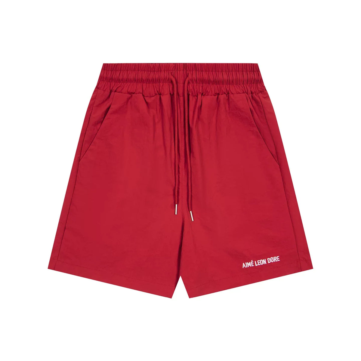 Aimé Leon Dore Nylon Track Shorts - Red