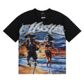 Life Hustlers Skeleton Couple Graphic Tee - Black