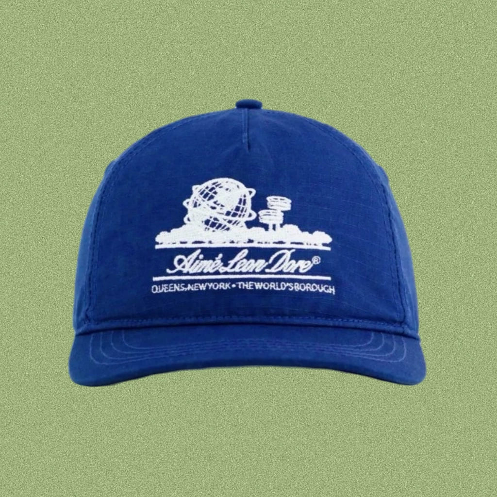Aimé Leon Dore World Graphic Hat - Royal Blue
