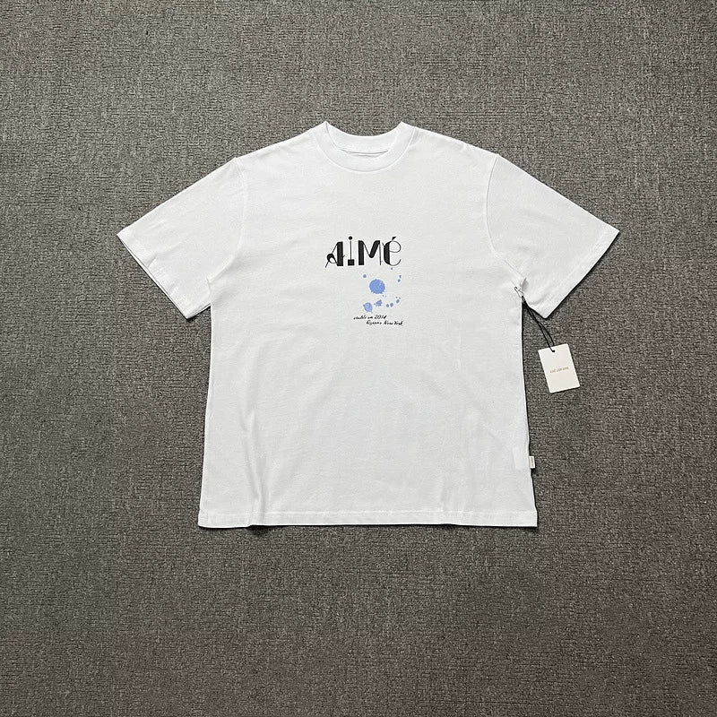 Aimé Leon Dore Small Globe Graphic Tee - White