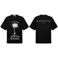 IH NOM UH NIT Palm Tree Chateau Marmont Graphic Tee - Black